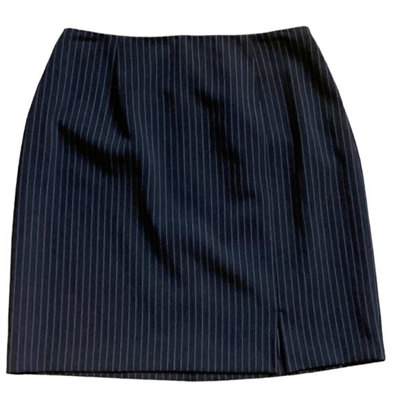 Suit Us Pinstripe Pencil Skirt Sz 9/10 Career Business #143G - Picture 1 of 8